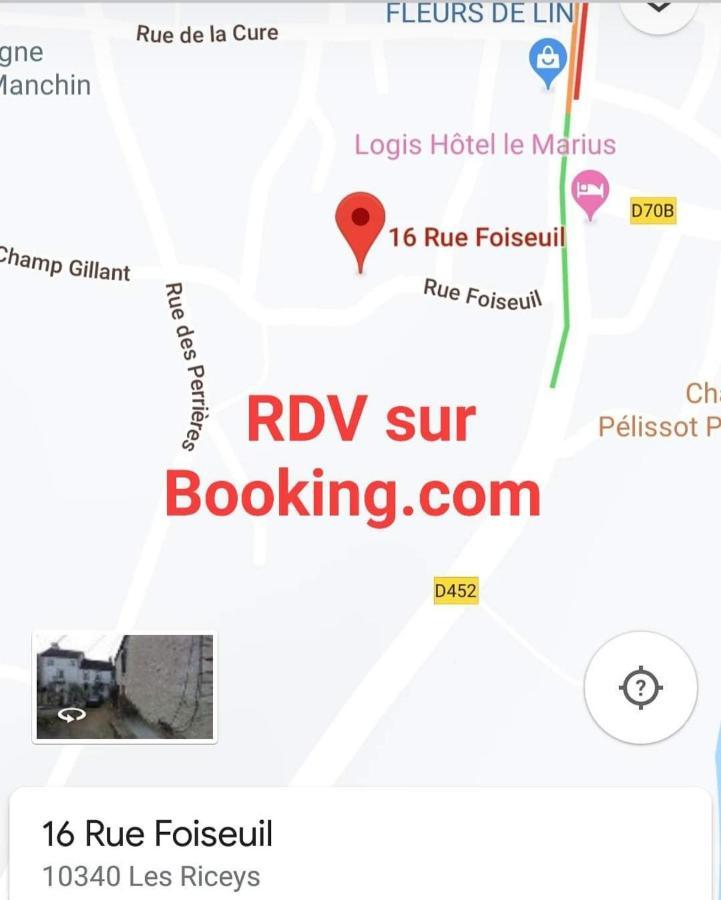 Gite La P'Tite Louise 레리시 외부 사진
